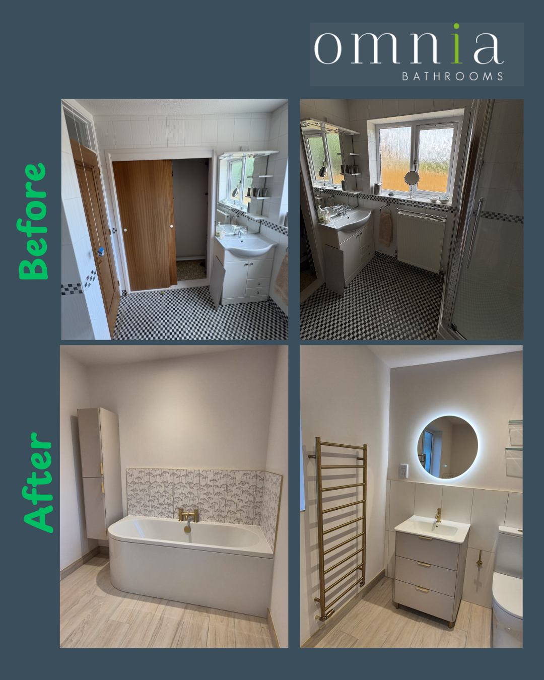 Bathroom 2 B&A